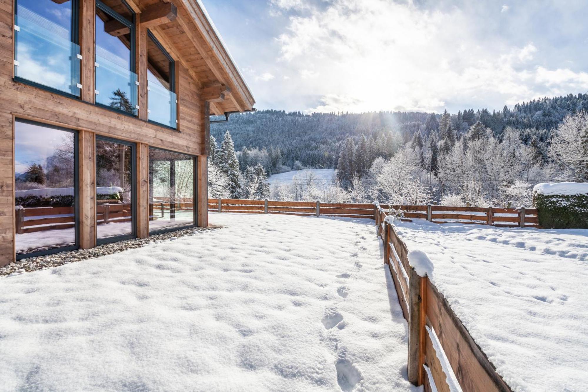 Chalet Aus Holz Garmisch-Partenkirchen Extérieur photo